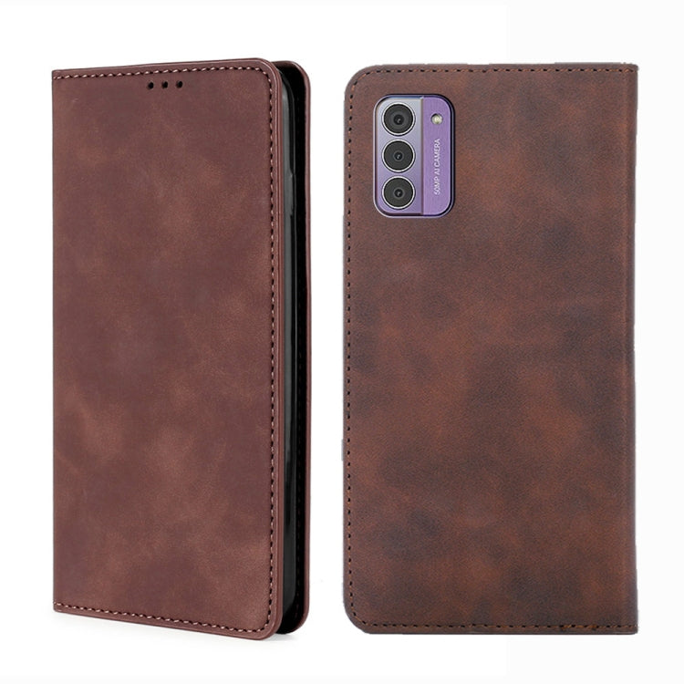 Skin Feel Magnetic Leather Phone Case, For Nokia G42 5G, For Nokia C12, For Nokia C22, For Nokia C32, For Nokia G11 Plus, For Nokia C300 4G US Version, For Nokia C110 4G, For Nokia C02 TA-1522