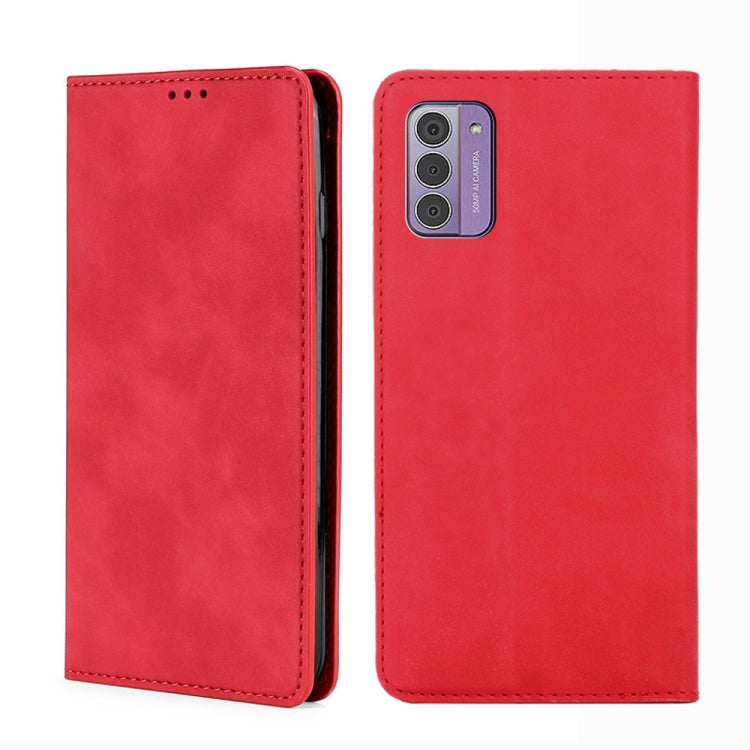 Skin Feel Magnetic Leather Phone Case, For Nokia G42 5G, For Nokia C12, For Nokia C22, For Nokia C32, For Nokia G11 Plus, For Nokia C300 4G US Version, For Nokia C110 4G, For Nokia C02 TA-1522
