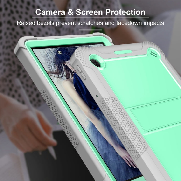 Shockproof Silicone Hybrid PC Tablet Case with Holder