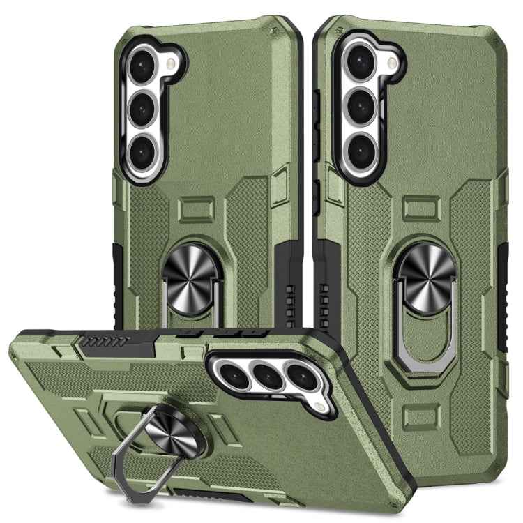 Ring Holder Armor Hybrid Phone Case, For Samsung Galaxy S23 5G, For Samsung Galaxy S23+ 5G, For Samsung Galaxy S23 Ultra 5G, For Samsung Galaxy A13 4G, For Samsung Galaxy A13 5G, For Samsung Galaxy A14 5G, For Samsung Galaxy A23 5G / 4G                ...