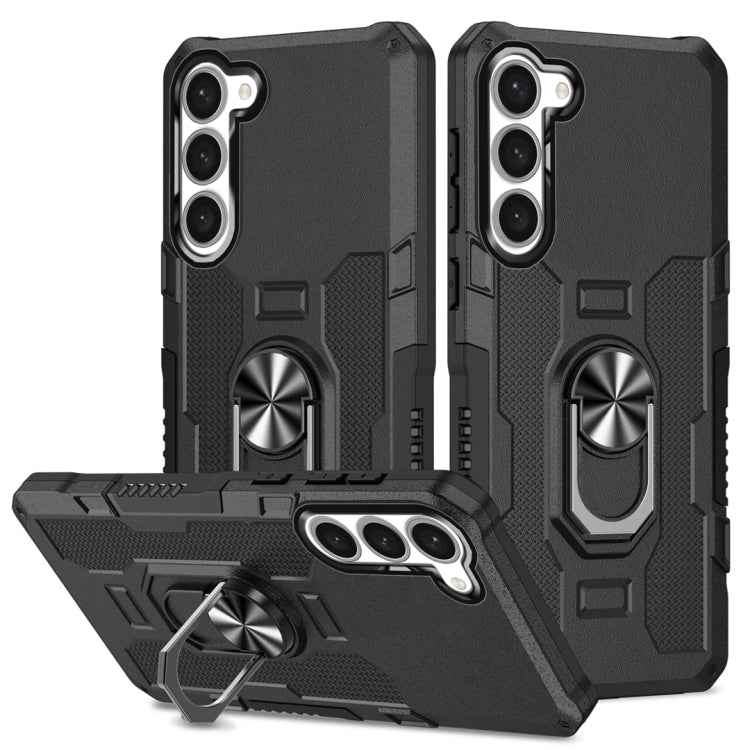 Ring Holder Armor Hybrid Phone Case, For Samsung Galaxy S23 5G, For Samsung Galaxy S23+ 5G, For Samsung Galaxy S23 Ultra 5G, For Samsung Galaxy A13 4G, For Samsung Galaxy A13 5G, For Samsung Galaxy A14 5G, For Samsung Galaxy A23 5G / 4G                ...