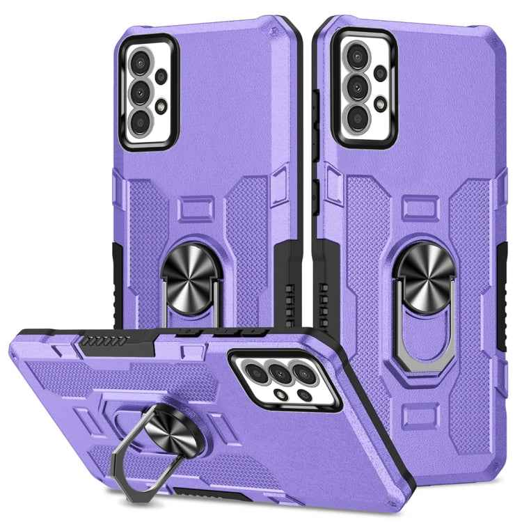 Ring Holder Armor Hybrid Phone Case, For Samsung Galaxy S23 5G, For Samsung Galaxy S23+ 5G, For Samsung Galaxy S23 Ultra 5G, For Samsung Galaxy A13 4G, For Samsung Galaxy A13 5G, For Samsung Galaxy A14 5G, For Samsung Galaxy A23 5G / 4G                ...