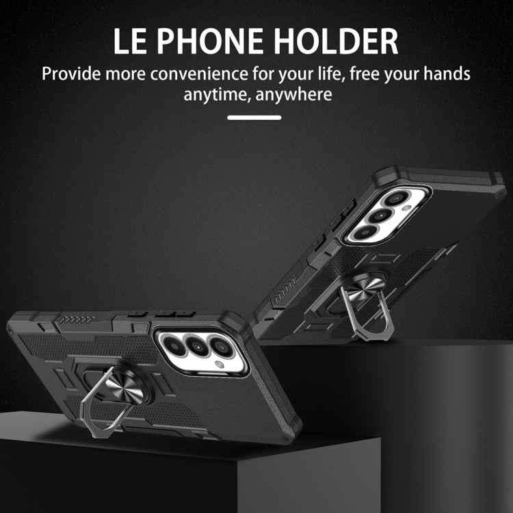 Ring Holder Armor Hybrid Phone Case, For Samsung Galaxy A34 5G, For Samsung Galaxy A53 5G, For Samsung Galaxy A54