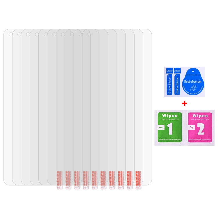 10pcs 0.26mm 9H 2.5D Tempered Glass Film, For Realme 11 (10 PCS)