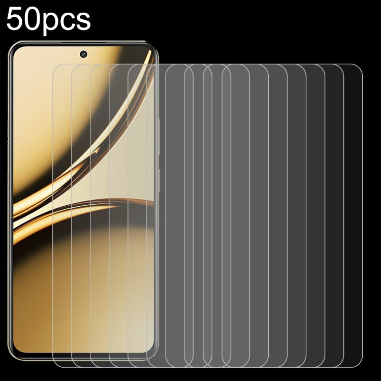 50pcs 0.26mm 9H 2.5D Tempered Glass Film, For Realme C65s, For Realme Narzo 70 / Narzo 70 Turbo, For Realme Narzo 70x / 13, For Realme C67 4G / 12 Lite, For Realme P1, For Realme Narzo 70 Pro, For Realme V50s, For Realme V50, For Realme 11 4G          ...