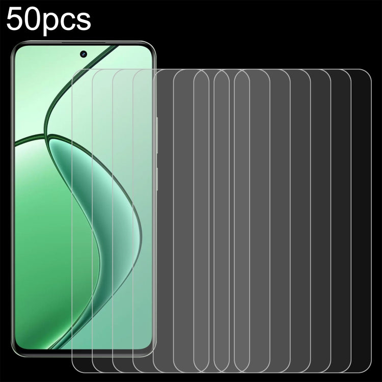 50pcs 0.26mm 9H 2.5D Tempered Glass Film, For Realme C65s, For Realme Narzo 70 / Narzo 70 Turbo, For Realme Narzo 70x / 13, For Realme C67 4G / 12 Lite, For Realme P1, For Realme Narzo 70 Pro, For Realme V50s, For Realme V50, For Realme 11 4G          ...