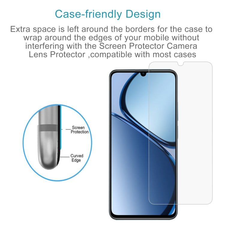 50pcs 0.26mm 9H 2.5D Tempered Glass Film, For Realme C65s, For Realme Narzo 70 / Narzo 70 Turbo, For Realme Narzo 70x / 13, For Realme C67 4G / 12 Lite, For Realme P1, For Realme Narzo 70 Pro, For Realme V50s, For Realme V50, For Realme 11 4G          ...