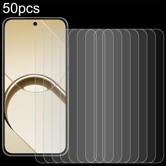 50pcs 0.26mm 9H 2.5D Tempered Glass Film, For Realme 16 5G, For Realme 16 Pro+ 5G, For Realme GT 8 Pro Global, For Realme Narzo 90 5G, For Realme Narzo 90X 5G, For Realme P4x 5G, For Realme Note 70 4G, For Realme 15x 5G India, For Realme C85 5G        ...