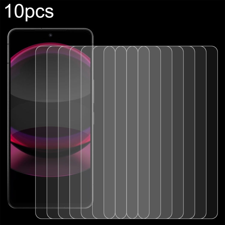 10pcs 0.26mm 9H 2.5D Tempered Glass Film