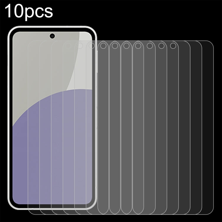 10pcs 0.26mm 9H 2.5D Tempered Glass Film