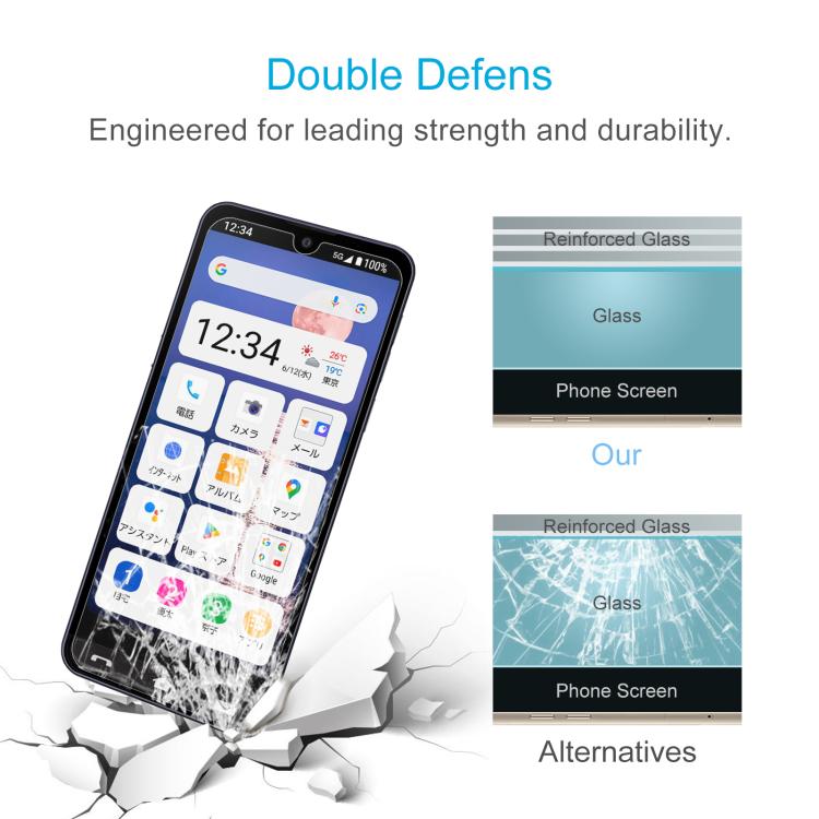 10pcs 0.26mm 9H 2.5D Tempered Glass Film