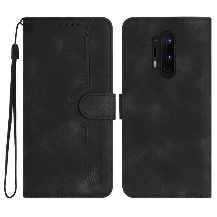 Heart Pattern Skin Feel Leather Phone Case, For OnePlus 9, For OnePlus 8 Pro
