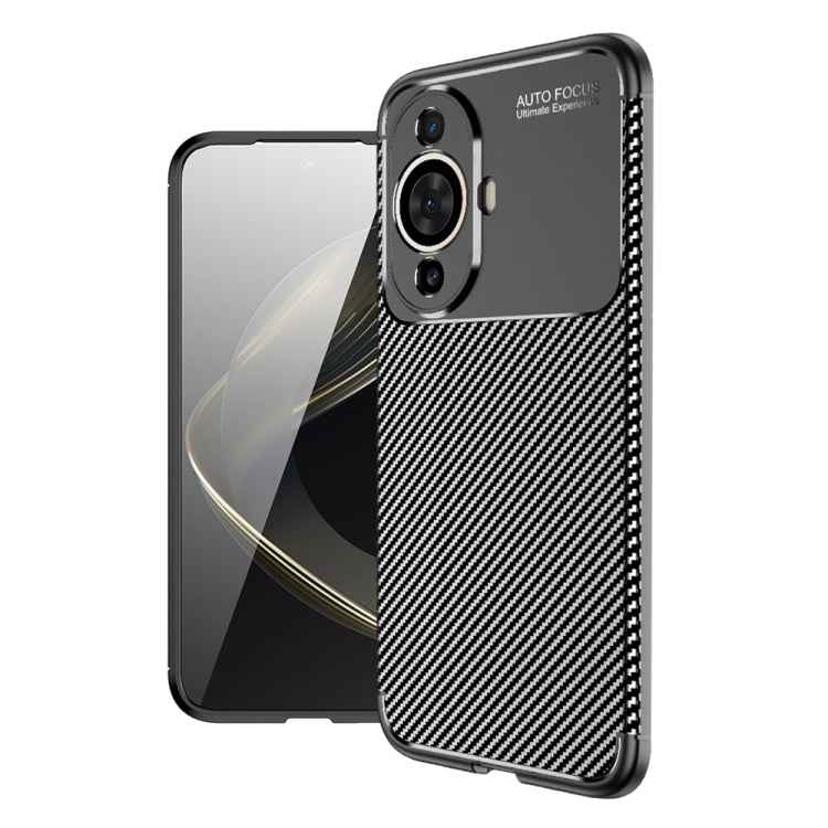 Carbon Fiber Texture Shockproof TPU Phone Case