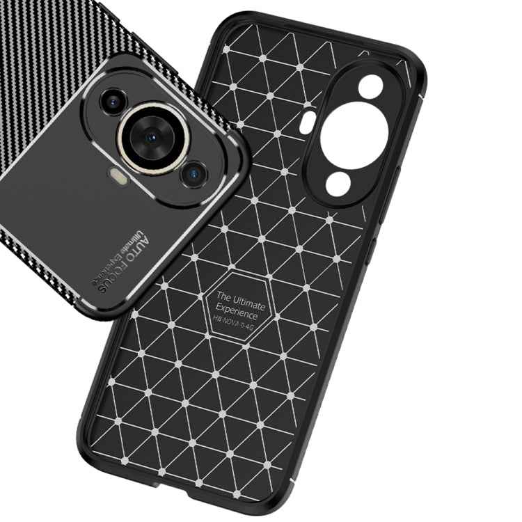 Carbon Fiber Texture Shockproof TPU Phone Case