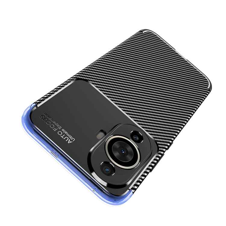 Carbon Fiber Texture Shockproof TPU Phone Case