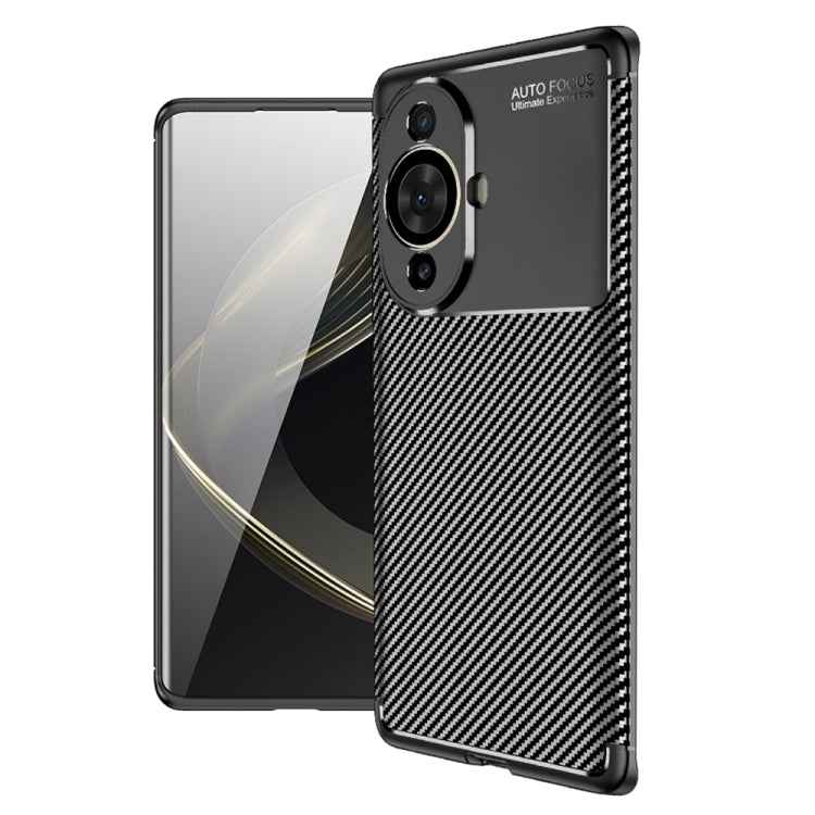 Carbon Fiber Texture Shockproof TPU Phone Case