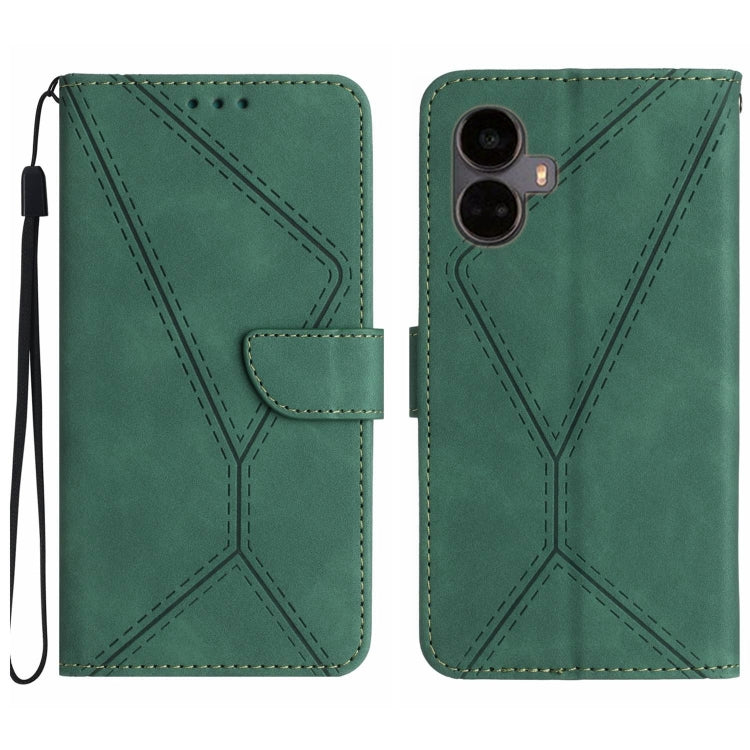 Stitching Embossed Leather Phone Case, For Realme C31, For Realme C55, For Realme 9i / OPPO A36 4G, For Realme 10 4G, For Realme 10 5G / 9i 5G, For Realme 10 Pro+, For Realme C33 2023 / 2022, For Realme C35