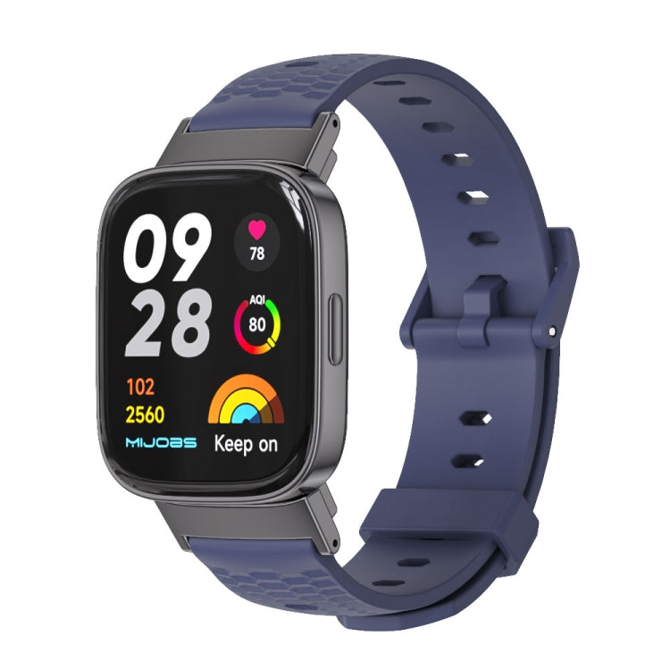Mijobs Honeycomb Texture TPU Watch Band