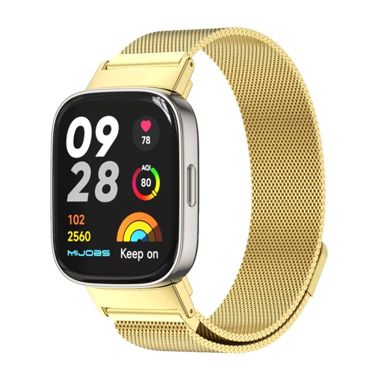 Mijobs Milan Magnetic Metal Watch Band, For Redmi Watch 3