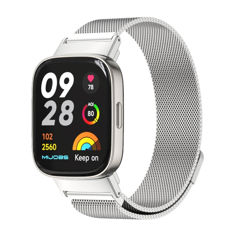 Mijobs Milan Magnetic Metal Watch Band, For Redmi Watch 3