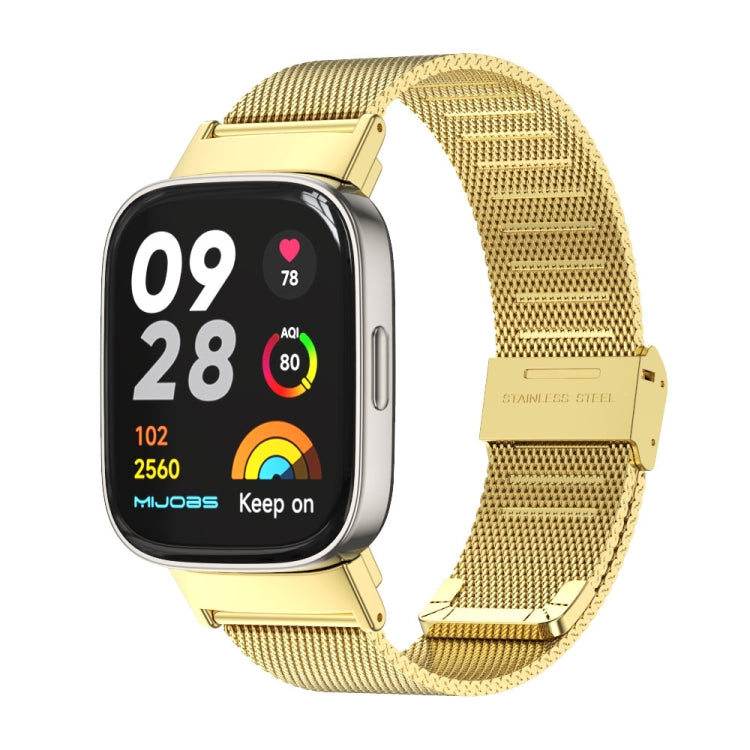 Mijobs Milan Buckle Metal Watch Band