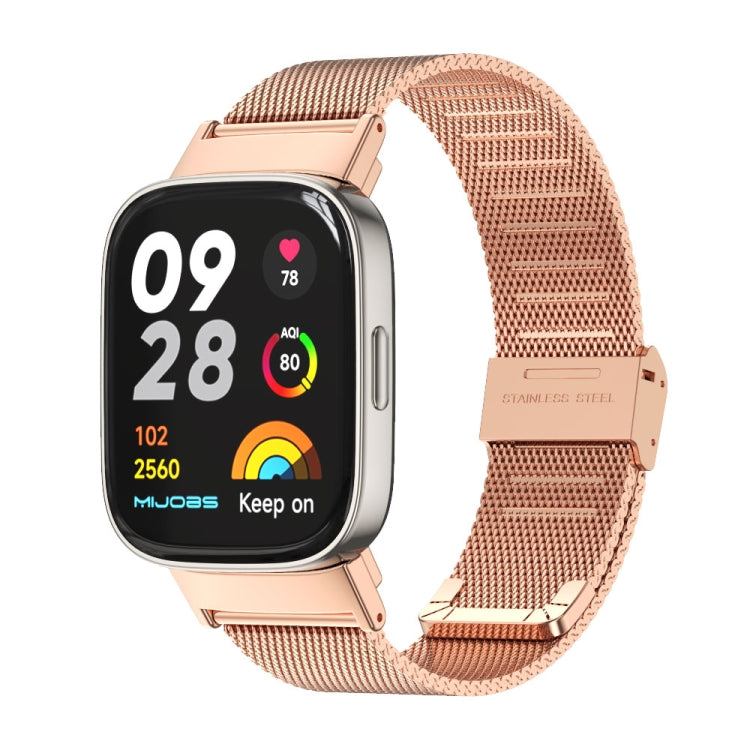 Mijobs Milan Buckle Metal Watch Band