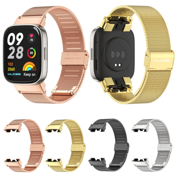 Mijobs Milan Buckle Metal Watch Band