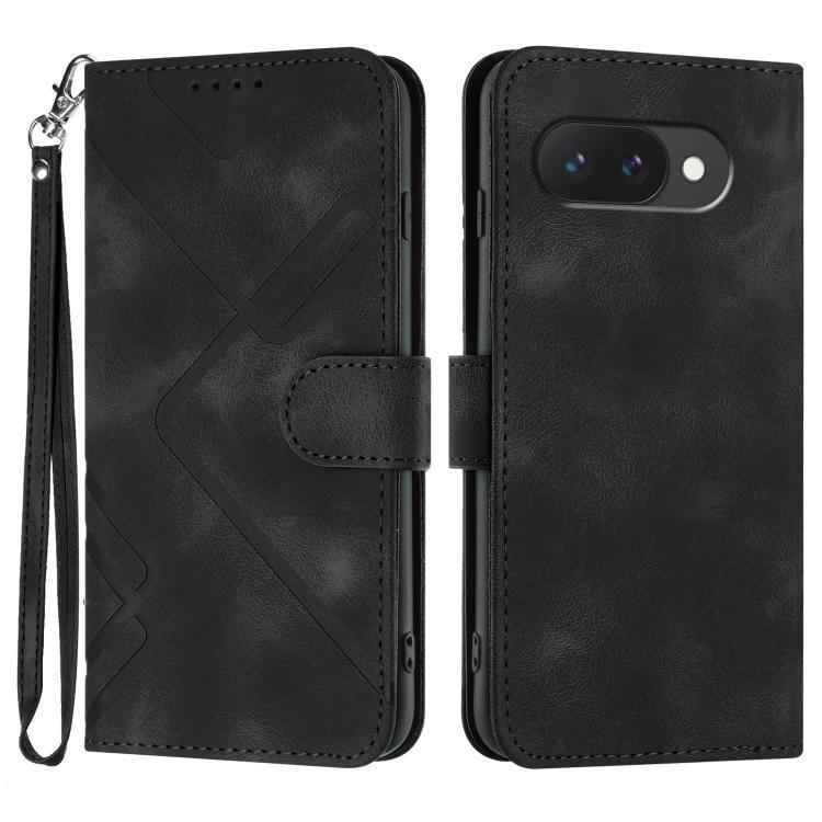 Line Pattern Skin Feel Leather Phone Case, For Google Pixel 10a, For Google Pixel 10 Pro XL, For Google Pixel 10 / Pixel 10 Pro, For Google Pixel 9a, For Google Pixel 9 Pro, For Google Pixel 9, For Google Pixel 8a, For Google Pixel 7 Pro 5G