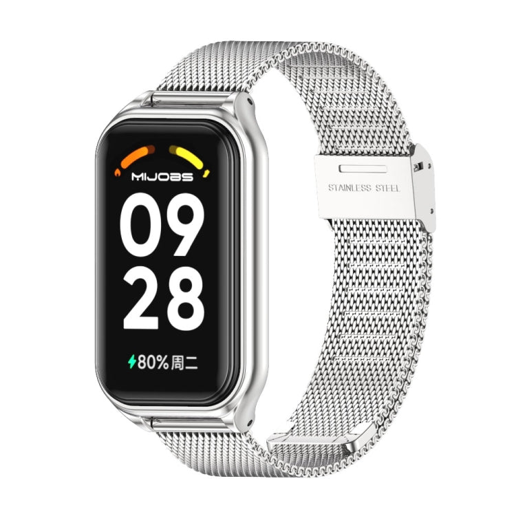 Mijobs Metal Shell + Milan Buckle Metal Watch Band