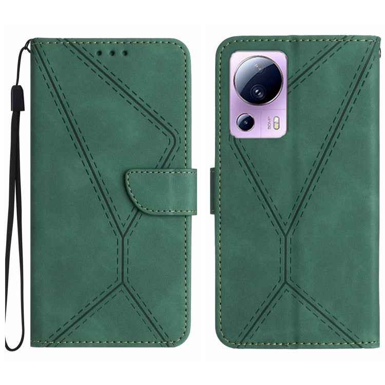 Stitching Embossed Leather Phone Case, For Xiaomi 13 Lite, For Xiaomi 13 Pro, For Xiaomi 13, For Xiaomi 12T / 12T Pro, For Xiaomi POCO M5 / M4 5G, For Xiaomi POCO M5S, For Xiaomi POCO X4 GT, For Xiaomi POCO C40
