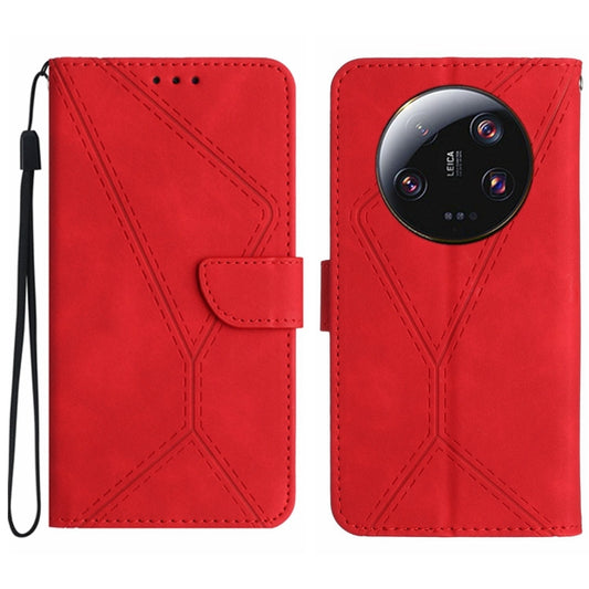 Stitching Embossed Leather Phone Case, For Xiaomi 13 Ultra, For Xiaomi Redmi Note 12 4G, For Xiaomi Redmi A1 / A2, For Xiaomi Redmi 11A, For Xiaomi Redmi Note 12 Pro+, For Redmi Note 12 Pro 5G, For Xiaomi POCO X5 Pro, For Xiaomi Redmi Note 12 5G