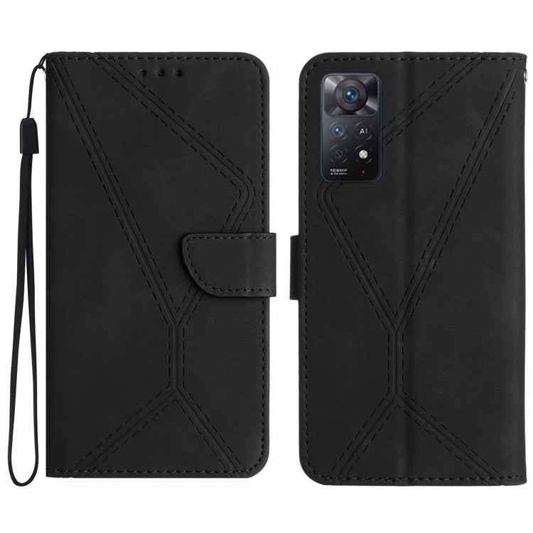 Stitching Embossed Leather Phone Case, For Redmi Note 11 4G Global, For Xiaomi POCO F4 5G, For Xiaomi Redmi 10A, For Xiaomi Redmi 10C