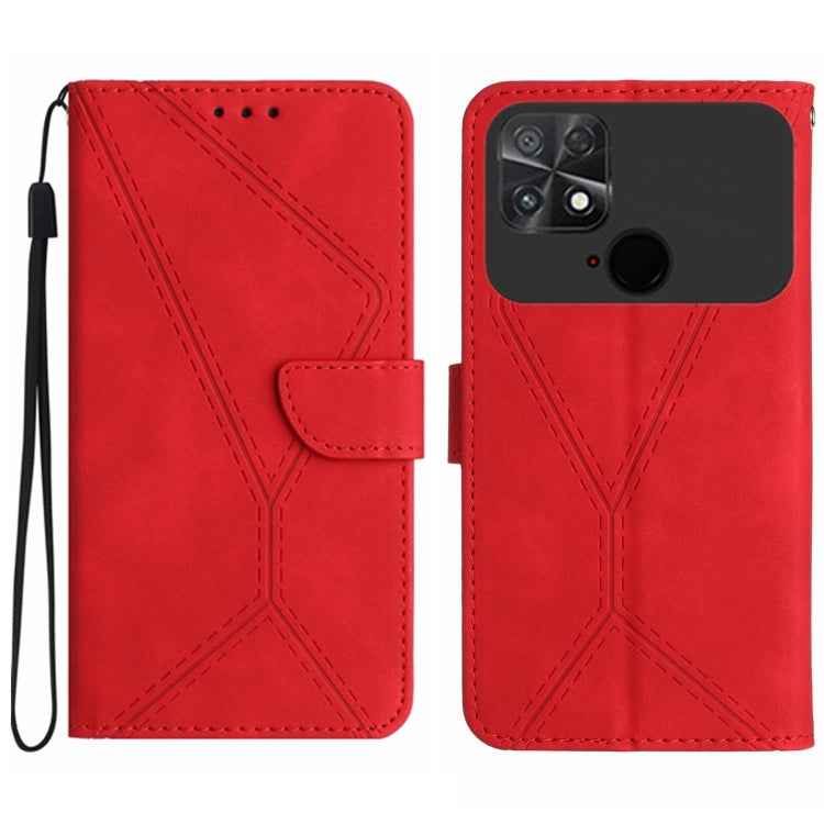 Stitching Embossed Leather Phone Case, For Xiaomi 13 Lite, For Xiaomi 13 Pro, For Xiaomi 13, For Xiaomi 12T / 12T Pro, For Xiaomi POCO M5 / M4 5G, For Xiaomi POCO M5S, For Xiaomi POCO X4 GT, For Xiaomi POCO C40