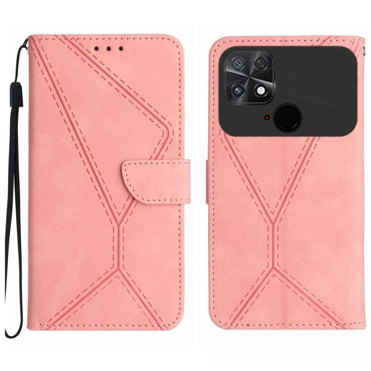 Stitching Embossed Leather Phone Case, For Xiaomi 13 Lite, For Xiaomi 13 Pro, For Xiaomi 13, For Xiaomi 12T / 12T Pro, For Xiaomi POCO M5 / M4 5G, For Xiaomi POCO M5S, For Xiaomi POCO X4 GT, For Xiaomi POCO C40