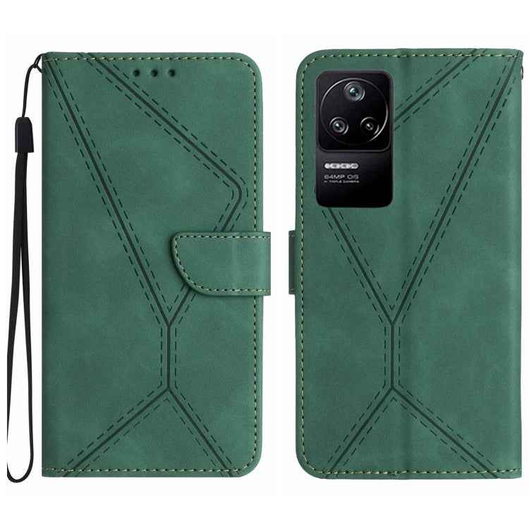 Stitching Embossed Leather Phone Case, For Redmi Note 11 4G Global, For Xiaomi POCO F4 5G, For Xiaomi Redmi 10A, For Xiaomi Redmi 10C