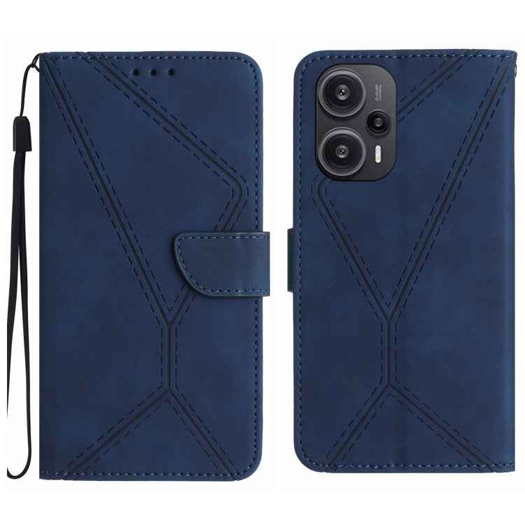Stitching Embossed Leather Phone Case, For Xiaomi Redmi 12 5G, For Xiaomi 13T / 13T Pro, For Xiaomi Redmi 12 4G Global, For Xiaomi POCO F5 5G, For Xiaomi POCO F5 Pro 5G, For Xiaomi Redmi Note 12S, For Xiaomi Redmi A1+ / A2+, For Redmi Note 12 Pro 4G