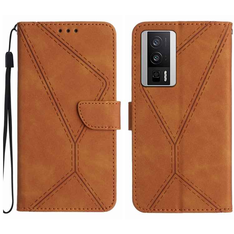 Stitching Embossed Leather Phone Case, For Xiaomi Redmi 12 5G, For Xiaomi 13T / 13T Pro, For Xiaomi Redmi 12 4G Global, For Xiaomi POCO F5 5G, For Xiaomi POCO F5 Pro 5G, For Xiaomi Redmi Note 12S, For Xiaomi Redmi A1+ / A2+, For Redmi Note 12 Pro 4G