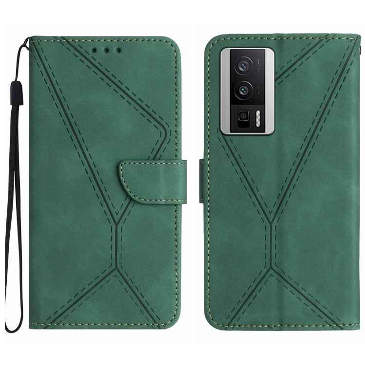 Stitching Embossed Leather Phone Case, For Xiaomi Redmi 12 5G, For Xiaomi 13T / 13T Pro, For Xiaomi Redmi 12 4G Global, For Xiaomi POCO F5 5G, For Xiaomi POCO F5 Pro 5G, For Xiaomi Redmi Note 12S, For Xiaomi Redmi A1+ / A2+, For Redmi Note 12 Pro 4G