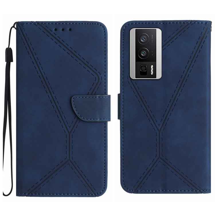 Stitching Embossed Leather Phone Case, For Xiaomi Redmi 12 5G, For Xiaomi 13T / 13T Pro, For Xiaomi Redmi 12 4G Global, For Xiaomi POCO F5 5G, For Xiaomi POCO F5 Pro 5G, For Xiaomi Redmi Note 12S, For Xiaomi Redmi A1+ / A2+, For Redmi Note 12 Pro 4G