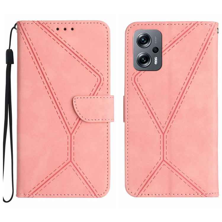 Stitching Embossed Leather Phone Case, For Xiaomi 13 Lite, For Xiaomi 13 Pro, For Xiaomi 13, For Xiaomi 12T / 12T Pro, For Xiaomi POCO M5 / M4 5G, For Xiaomi POCO M5S, For Xiaomi POCO X4 GT, For Xiaomi POCO C40