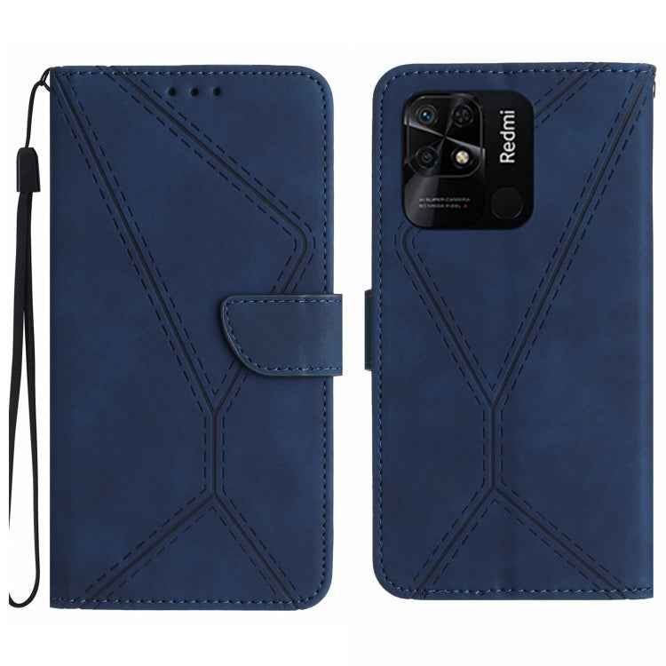 Stitching Embossed Leather Phone Case, For Redmi Note 11 4G Global, For Xiaomi POCO F4 5G, For Xiaomi Redmi 10A, For Xiaomi Redmi 10C