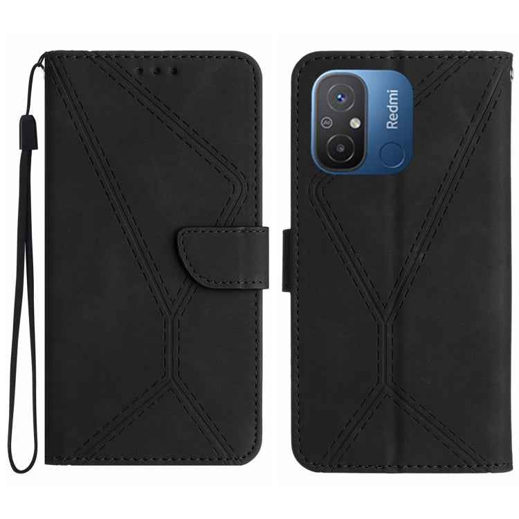 Stitching Embossed Leather Phone Case, For Xiaomi 13 Ultra, For Xiaomi Redmi Note 12 4G, For Xiaomi Redmi A1 / A2, For Xiaomi Redmi 11A, For Xiaomi Redmi Note 12 Pro+, For Redmi Note 12 Pro 5G, For Xiaomi POCO X5 Pro, For Xiaomi Redmi Note 12 5G