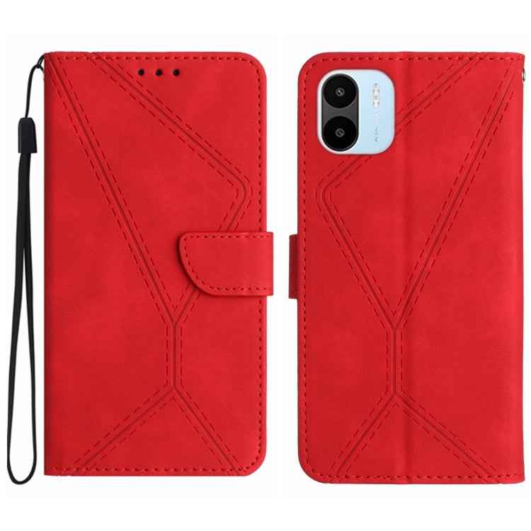 Stitching Embossed Leather Phone Case, For Xiaomi 13 Ultra, For Xiaomi Redmi Note 12 4G, For Xiaomi Redmi A1 / A2, For Xiaomi Redmi 11A, For Xiaomi Redmi Note 12 Pro+, For Redmi Note 12 Pro 5G, For Xiaomi POCO X5 Pro, For Xiaomi Redmi Note 12 5G