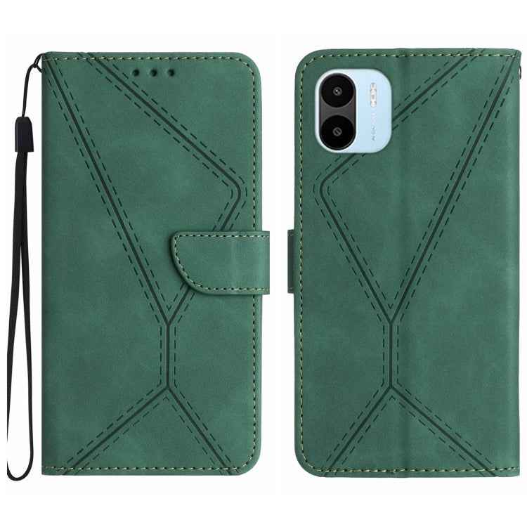 Stitching Embossed Leather Phone Case, For Xiaomi 13 Ultra, For Xiaomi Redmi Note 12 4G, For Xiaomi Redmi A1 / A2, For Xiaomi Redmi 11A, For Xiaomi Redmi Note 12 Pro+, For Redmi Note 12 Pro 5G, For Xiaomi POCO X5 Pro, For Xiaomi Redmi Note 12 5G