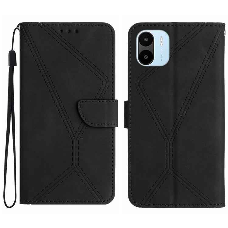 Stitching Embossed Leather Phone Case, For Xiaomi 13 Ultra, For Xiaomi Redmi Note 12 4G, For Xiaomi Redmi A1 / A2, For Xiaomi Redmi 11A, For Xiaomi Redmi Note 12 Pro+, For Redmi Note 12 Pro 5G, For Xiaomi POCO X5 Pro, For Xiaomi Redmi Note 12 5G