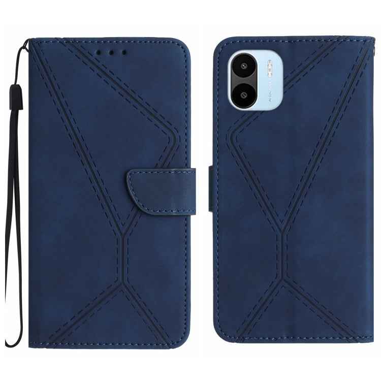 Stitching Embossed Leather Phone Case, For Xiaomi Redmi 12 5G, For Xiaomi 13T / 13T Pro, For Xiaomi Redmi 12 4G Global, For Xiaomi POCO F5 5G, For Xiaomi POCO F5 Pro 5G, For Xiaomi Redmi Note 12S, For Xiaomi Redmi A1+ / A2+, For Redmi Note 12 Pro 4G
