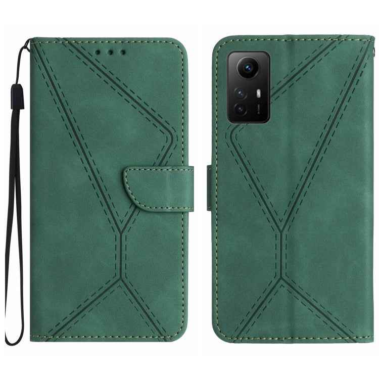 Stitching Embossed Leather Phone Case, For Xiaomi Redmi 12 5G, For Xiaomi 13T / 13T Pro, For Xiaomi Redmi 12 4G Global, For Xiaomi POCO F5 5G, For Xiaomi POCO F5 Pro 5G, For Xiaomi Redmi Note 12S, For Xiaomi Redmi A1+ / A2+, For Redmi Note 12 Pro 4G