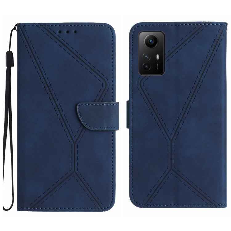 Stitching Embossed Leather Phone Case, For Xiaomi Redmi 12 5G, For Xiaomi 13T / 13T Pro, For Xiaomi Redmi 12 4G Global, For Xiaomi POCO F5 5G, For Xiaomi POCO F5 Pro 5G, For Xiaomi Redmi Note 12S, For Xiaomi Redmi A1+ / A2+, For Redmi Note 12 Pro 4G
