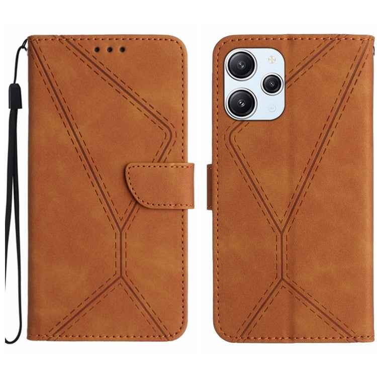 Stitching Embossed Leather Phone Case, For Xiaomi Redmi 12 5G, For Xiaomi 13T / 13T Pro, For Xiaomi Redmi 12 4G Global, For Xiaomi POCO F5 5G, For Xiaomi POCO F5 Pro 5G, For Xiaomi Redmi Note 12S, For Xiaomi Redmi A1+ / A2+, For Redmi Note 12 Pro 4G