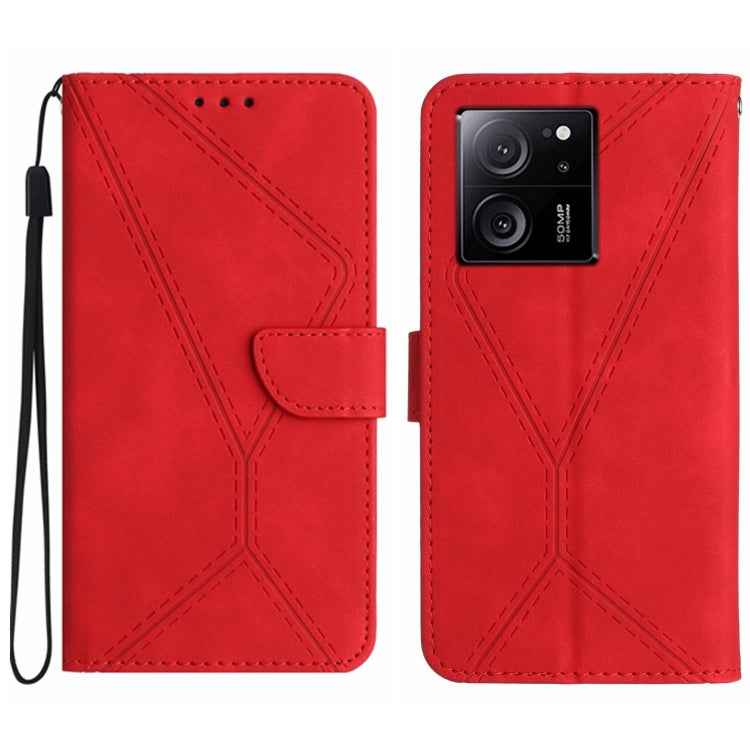 Stitching Embossed Leather Phone Case, For Xiaomi Redmi 12 5G, For Xiaomi 13T / 13T Pro, For Xiaomi Redmi 12 4G Global, For Xiaomi POCO F5 5G, For Xiaomi POCO F5 Pro 5G, For Xiaomi Redmi Note 12S, For Xiaomi Redmi A1+ / A2+, For Redmi Note 12 Pro 4G